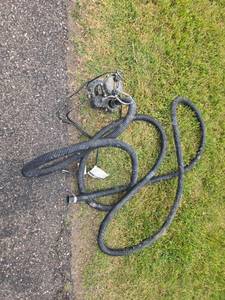 lot 284 image: Everbilt Submersible Sump Pump with Discharge Hose 16 HP