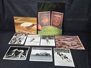 lot 28 image: Collection of Vintage Sports and Stadium Photographs Inc MN Vikings