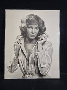 lot 49 image: Framed 30x40 Black and White Portrait Photography with Contact Sheets
