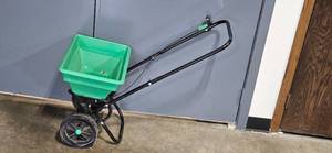 lot 182 image: Spred-Devil Push Lawn Seed and Fertilizer Spreader