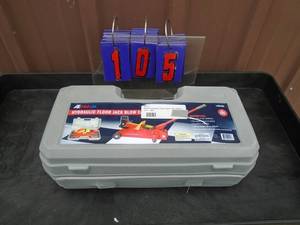 lot 105 image: New in Box ATE Pro 2 ton floor jack. As shown.
