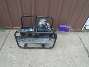 lot 115 image: North Star generator. Honda powered. 3000 watt Used condition. Tested & works. As shown.