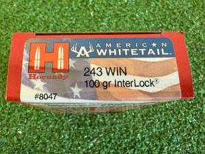 lot 11 image: Hornady 243 WIN 100 gr Interlock