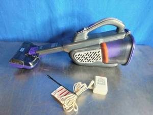 lot 8 image: BLACKDECKER dustbuster furbuster AdvanceClean Cordless Car Pet Handheld Vacuum Cleaner