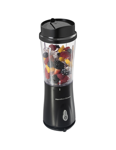 lot 11 image: Hamilton Beach Single-Serve Blender with Travel Lid