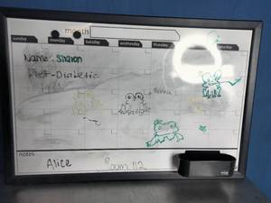 lot 78 image: Calendar White Board