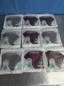 lot 81 image: 9 Classic Face Masks