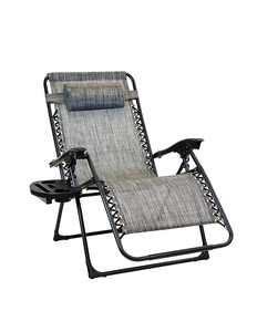lot 59 image: Patio Premier Oversized Zero Gravity Chair with Leg Stabilizers