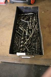 lot 47 image: Box of Assorted Metal Drill Bits