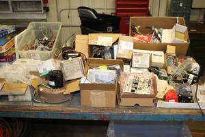 lot 91 image: Assorted Electrical and HVAC Parts and Accessories Lot