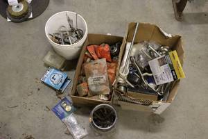 lot 105 image: Assorted Hardware and Hand Tool Parts Collection
