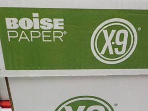 Boise X-9 White 5000 sheets 8.5 x 1...