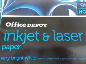 lot 20 image: Office Depot InkJet and Laser 500 S...