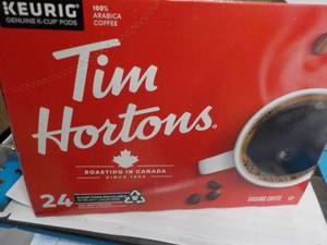 lot 23 image: Keurig Tim Hortons 24 pod Ground C...