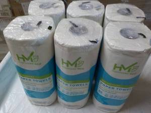 lot 46 image: 6 Rolls Highmark 2 Ply Paper Towels...