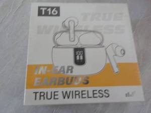 lot 126 image: T16 True Wireless In-Ear Ear Buds...