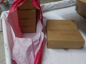 lot 143 image: 6 boxes Leen Beauty Face Towels...