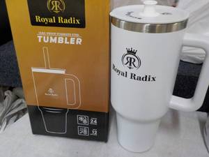lot 150 image: Royal Radix Stainless Steel Tumbler...
