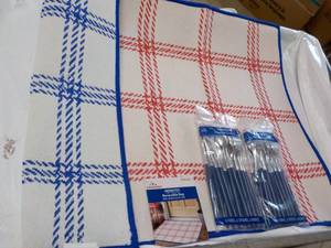 lot 158 image: Patriotic Reversible 24 x 36 Rug a...