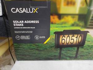 lot 171 image: Casalux Solar Address Stake...