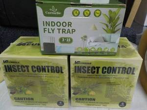 lot 188 image: 2 Boxes Insect Control and Indoor F...