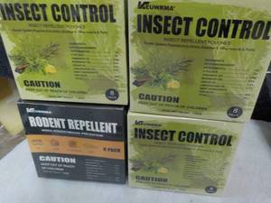 lot 194 image: 1 Rodent Repellent 8 pack and 3 box...