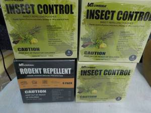 lot 198 image: 1 Rodent Repellent 8 pack and 3 box...