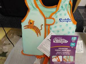 lot 223 image: Aquastar Fabric Swim Vest up to 40 ...