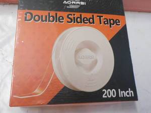 lot 234 image: 3 rolls 200 inch Double Sided Tape...