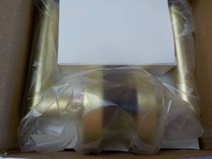 lot 246 image: Gold Door Handle...