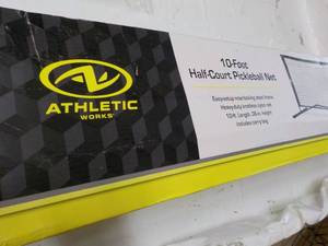 lot 260 image: Athletic Works 10 ft Half Court Pic...