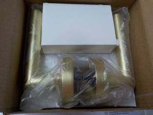 lot 264 image: Gold Door Handle...