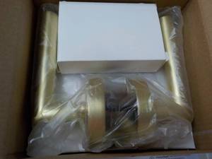lot 266 image: Gold Door Handle...