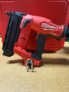 lot 11 image: M18 FUEL 18-Volt Lithium-Ion Brushless Cordless Gen II 18-Gauge Brad Nailer FACTORY REFURBISHED 2746-20 MSRP $299