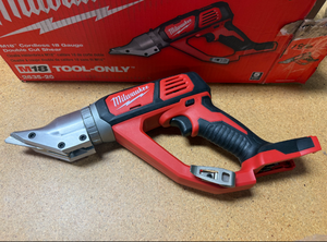 lot 12 image: M18 18-Volt Lithium-Ion Cordless 18-Gauge Double Cut Metal Shear BRAND NEW 2635-20 MSRP $279