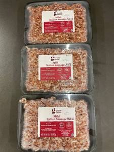 lot 97 image: I&J - Lot of 3 Good & Gather Mild Italian Sausage 16 oz Packs