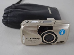 lot 206 image: Olympus Stylus Epic Zoom 80 35mm Camera with Case