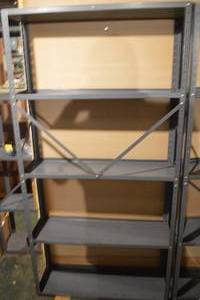 lot 295 image: Steel Freestanding Industrial Shelving Unit, 5 Shelves
