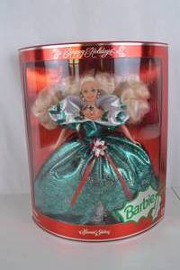 lot 316 image: 1995 Holiday Barbie Special Edition Doll in Original Box