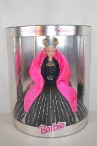 lot 317 image: 1998 Happy Holidays Barbie Doll in Box - Special Edition