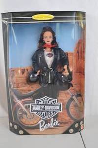 lot 321 image: 1998 Harley-Davidson Barbie Collector Edition Doll in Box