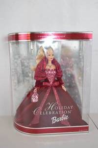 lot 324 image: 2002 Holiday Celebration Barbie Special Edition Doll in Box
