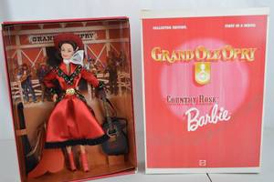 lot 331 image: Grand Ole Opry Country Rose Barbie Collector Edition 1997