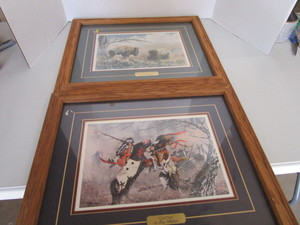 lot 44 image: Ray Whitson art The Plains Drifter...