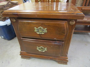 lot 75 image: Night stand, 23 x 16 x 24H...