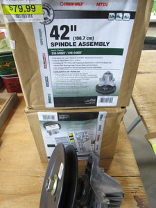 lot 96 image: New spindle assemblies, two 42...