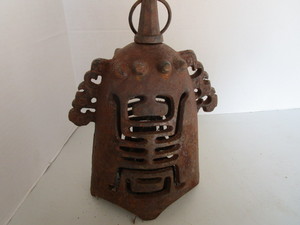Cast Iron Asian Effigy garden lante...