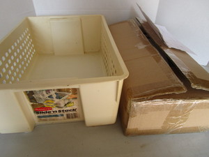 lot 144 image: Rollout cabinet organizers...