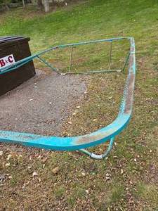 lot 37 image: Vintage 9 x 15 Trampoline