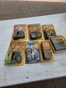 lot 48 image: 5- Rope Rachet Tie Downs (UNUSED)